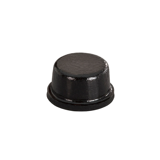 BUMPER CYLI .375" DIA X .19" BLK