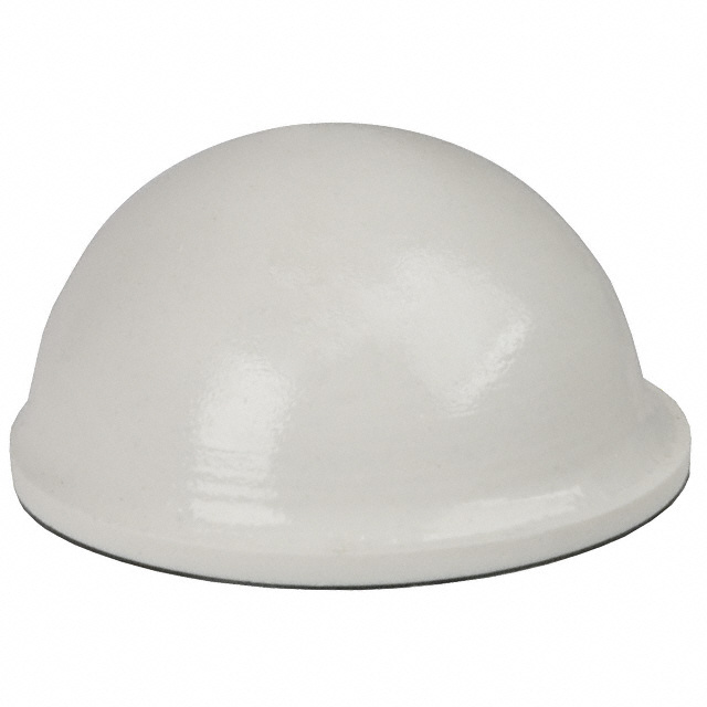 BUMPER CYLINDRICAL 0.63" DIA WHT BUMPER CYLINDRICAL 0.63" DIA WHT