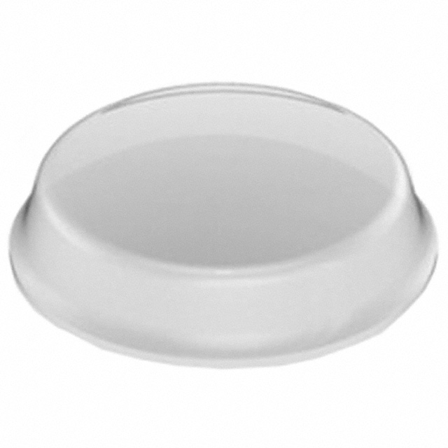 BUMPER CYLINDRICAL 0.75" DIA CLR