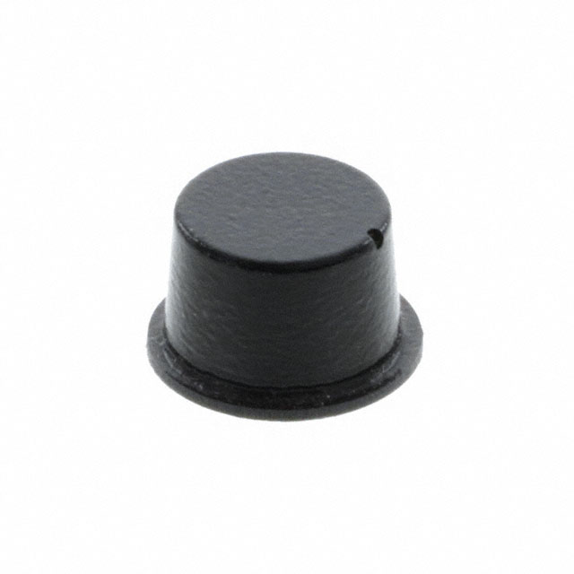 BUMPER CYLIN 0.626" DIA BLK