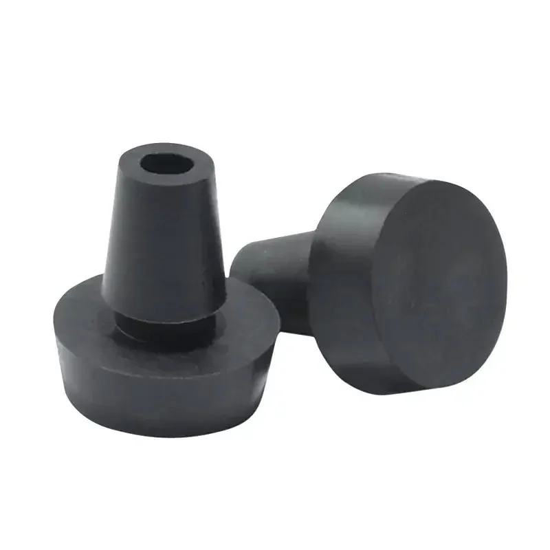 FOOT CYLINDRICAL 0.618" DIA BLK