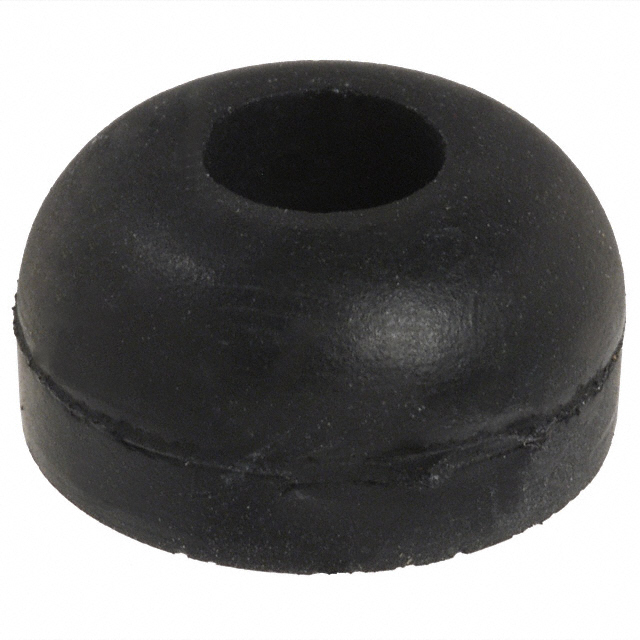 BUMPER CYLIN 0.625" DIA BLACK