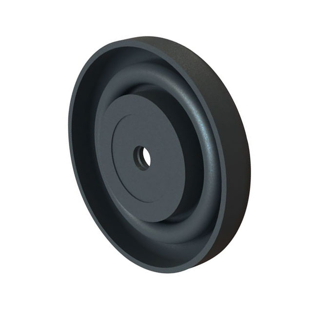 FOOT CYLINDRICAL 1.5" DIA BLACK FOOT CYLINDRICAL 1.5" DIA BLACK