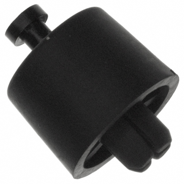 FOOT CYLINDRICAL 0.787" DIA BLK