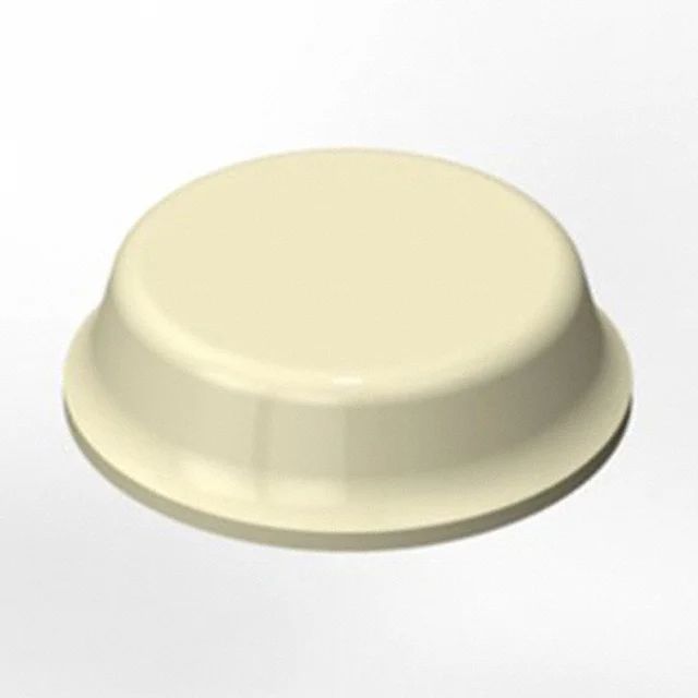 BUMPER CYLINDRICAL 0.5" DIA WHT BUMPER CYLINDRICAL 0.5" DIA WHT