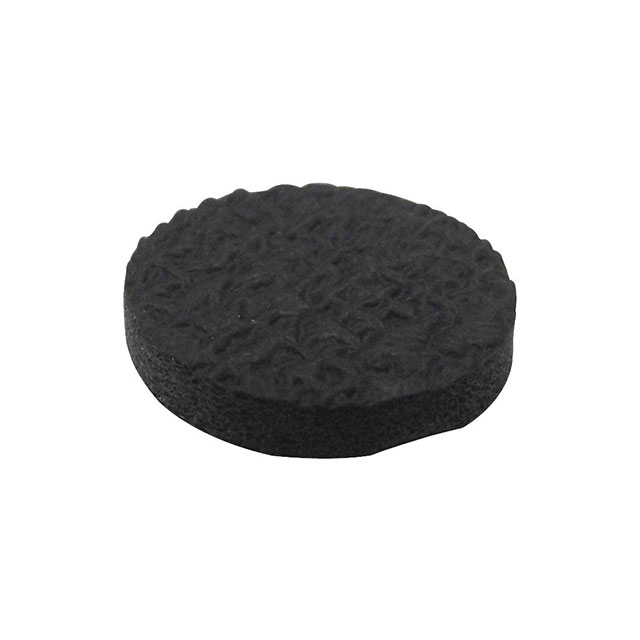 BUMPER ROUND 0.75" DIA BLACK