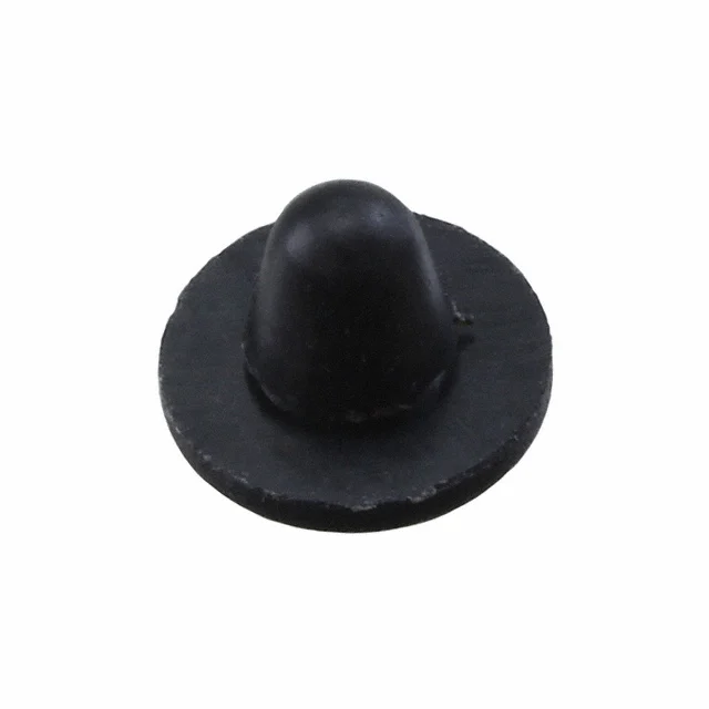 FOOT CYLINDRICAL 0.472" DIA BLK