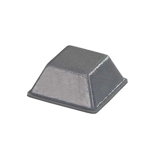 BUMPER .5" SQUARE X .23" GRY