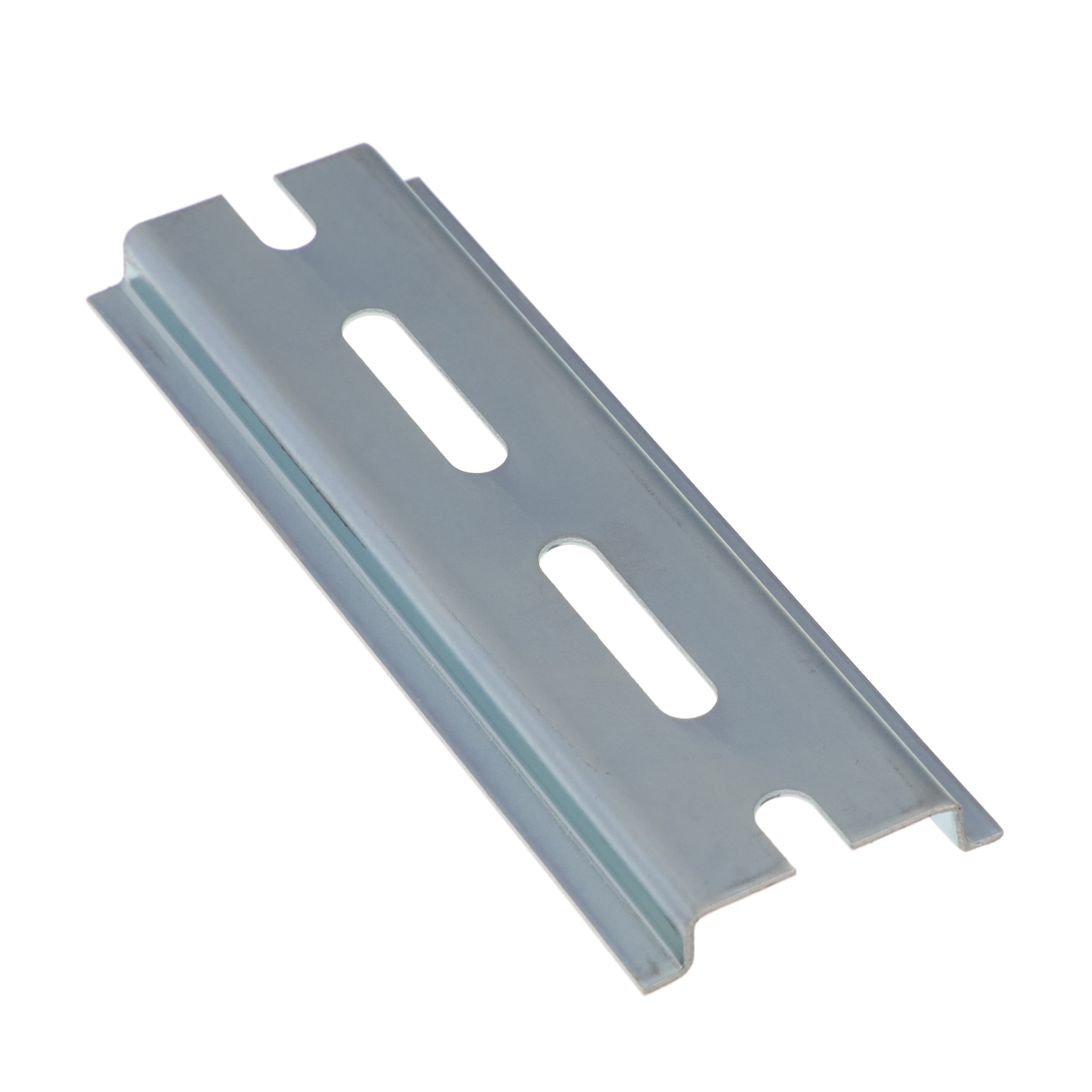 DIN RAIL 35MMX7MM SLOTTED 4"