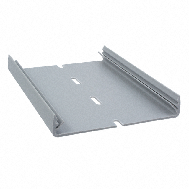 DIN RAIL 105MMX17MM SLOT 6" PVC