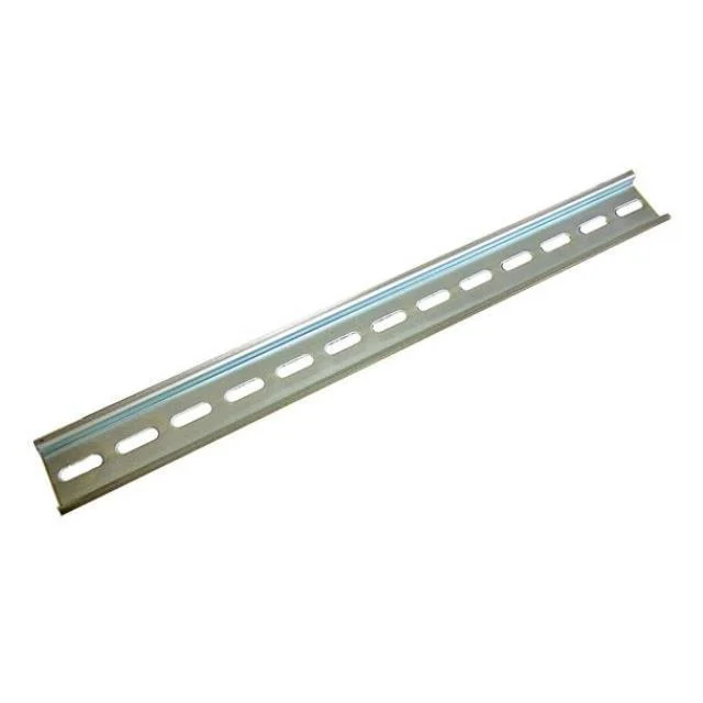 DIN RAIL 35MMX7MM SLOT 20" STL