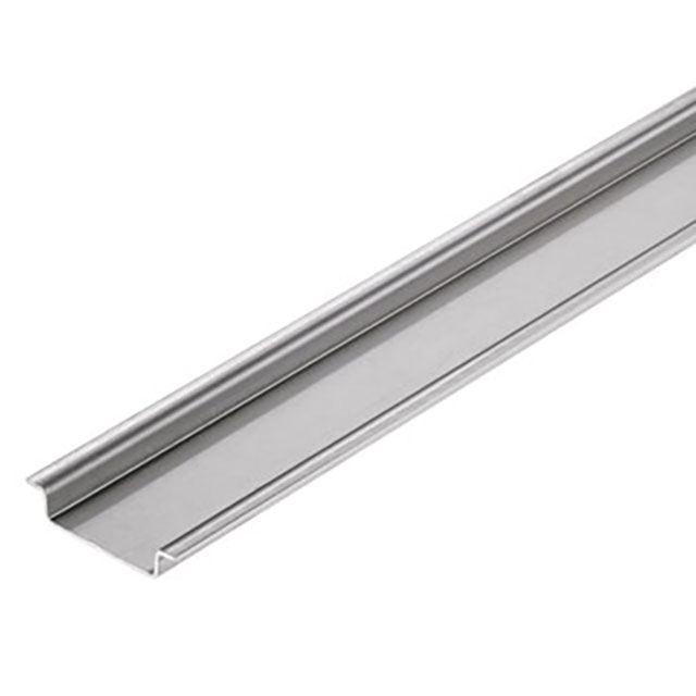 DIN RAIL 35MMX7MM UNSLOT 78" ALU