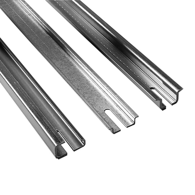 DIN RAIL 35MMX7MM SLOTTED 9.7" DIN RAIL 35MMX7MM SLOTTED 9.7"