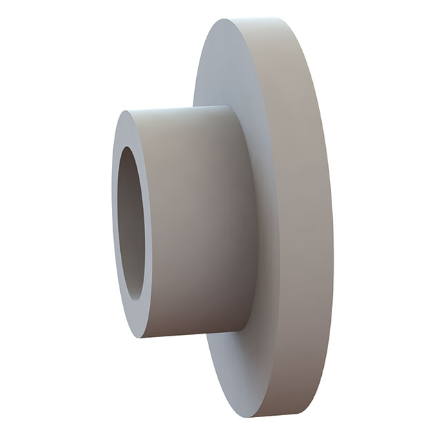 WASHER SHOULDER 3/8" NYLON