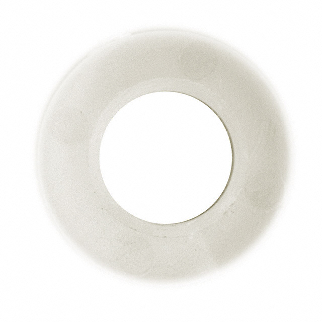 WASHER SHOULDER 1/4" NYLON