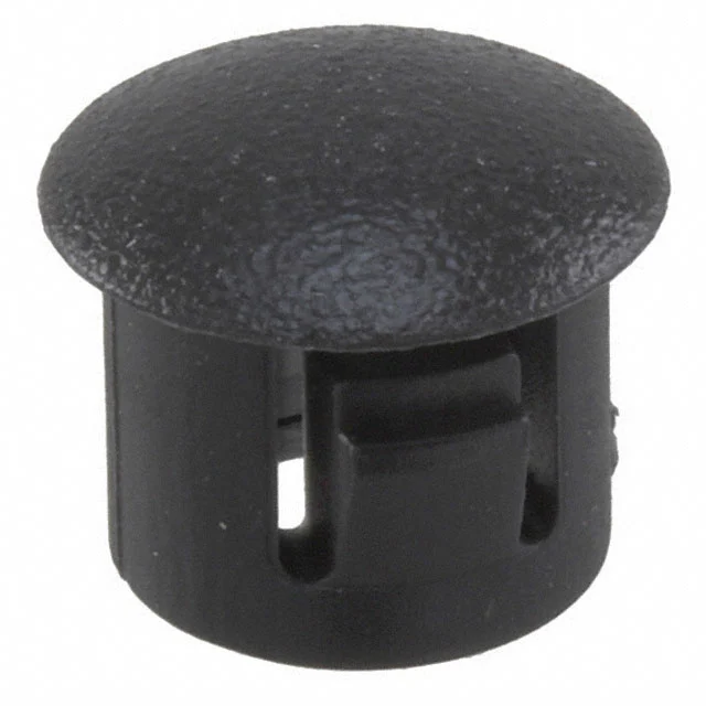 HOLE PLUG 0.312" NYLON BLACK