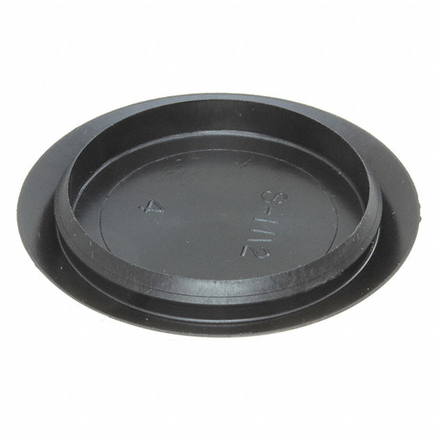 HOLE PLUG 0.500" BLACK