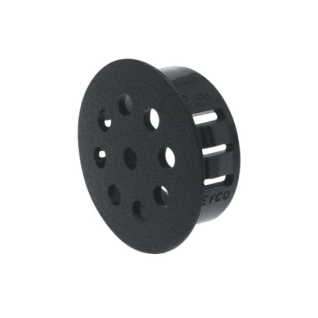 HOLE PLUG 0.625" NYLON BLACK