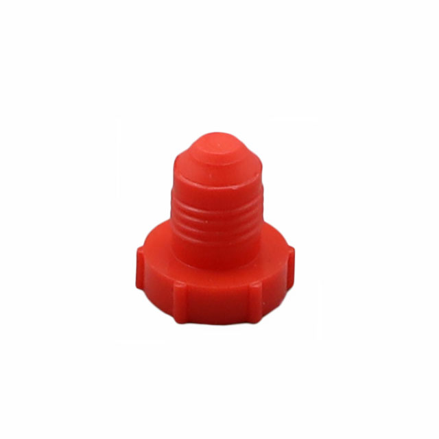 HOLE PLUG LOW-DENSITY PE RED