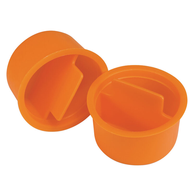 HOLE PLUG LOW-DENSITY PE ORANGE
