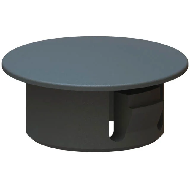 HOLE PLUG 0.531" NYLON BLACK