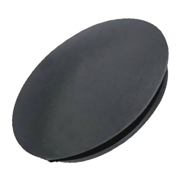 HOLE PLUG 0.185" PVC BLACK