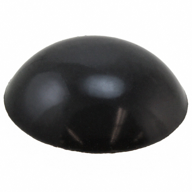 HOLE PLUG 0.875" SILICONE BLACK