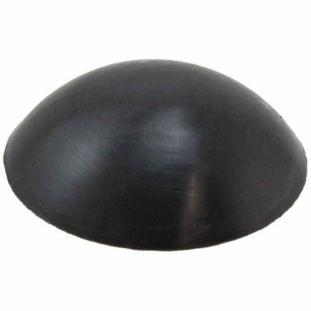 HOLE PLUG 0.625" SILICONE BLACK