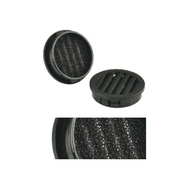 HOLE PLUG 2.000" NYLON BLACK