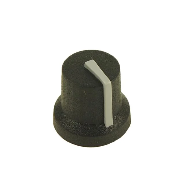 KNOB K87MBR BLACK 6MM SPL GREY KNOB K87MBR BLACK 6MM SPL GREY