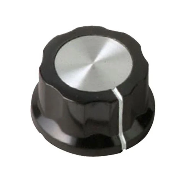 KNOB FLUTED W/SKIRT 0.250" PHEN