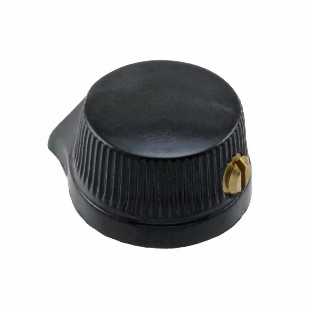 KNOB KNURLED 0.250" PHENOLIC