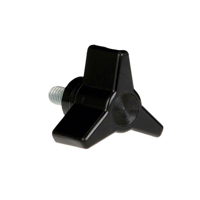 KNOB 3 ARM 1/4"-20 PLASTIC