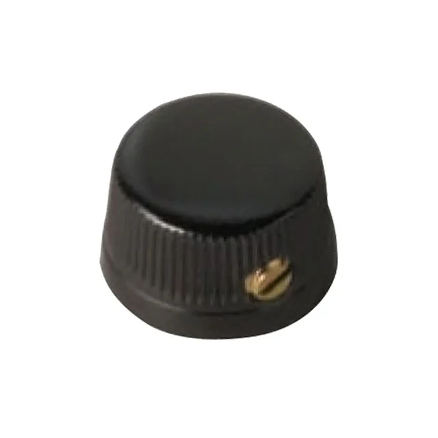 KNOB KNURLED 0.250" PHENOLIC