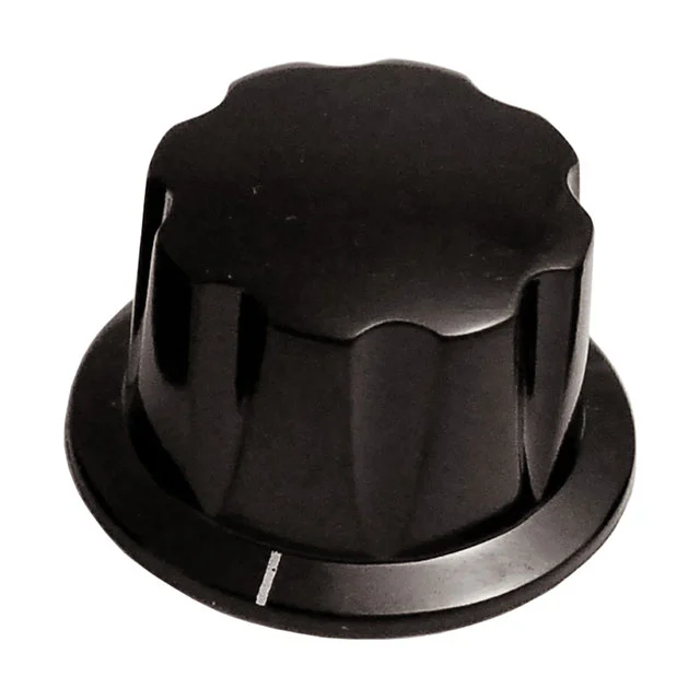 KNOB FLUTED W/SKIRT 0.250" PHEN KNOB FLUTED W/SKIRT 0.250" PHEN