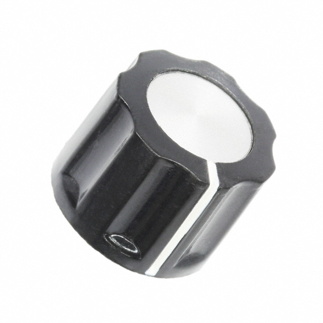 KNOB FLUTED 0.126" PLASTIC KNOB FLUTED 0.126" PLASTIC