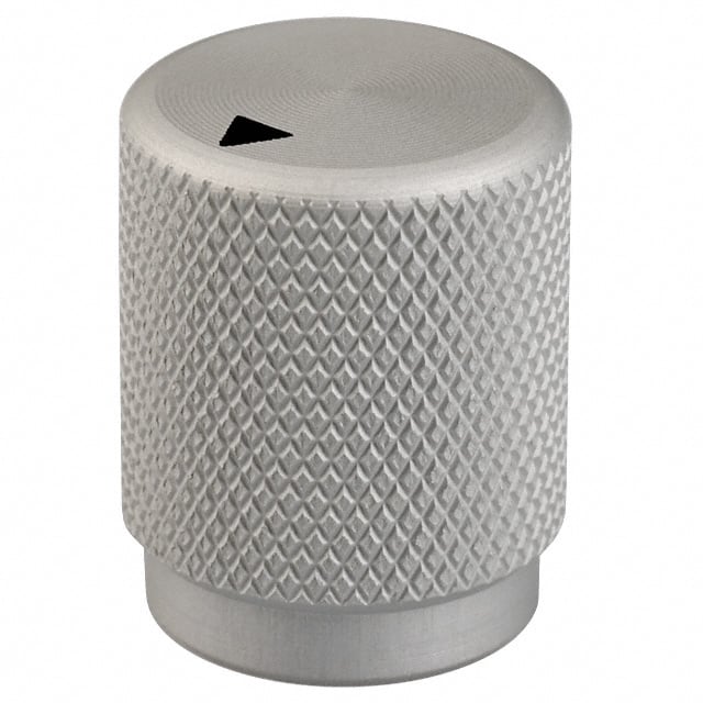 KNOB KNURLED 0.236" METAL