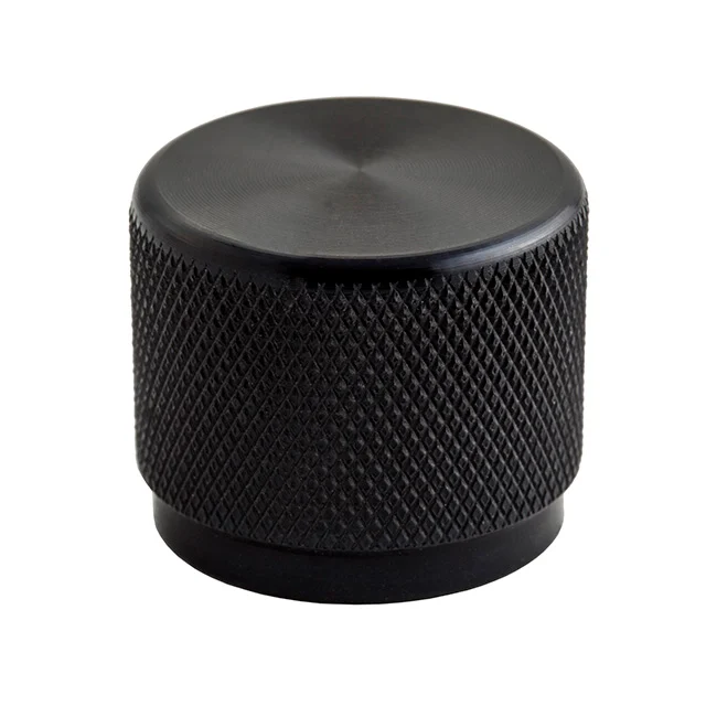 KNOB KNURLED 0.250" METAL