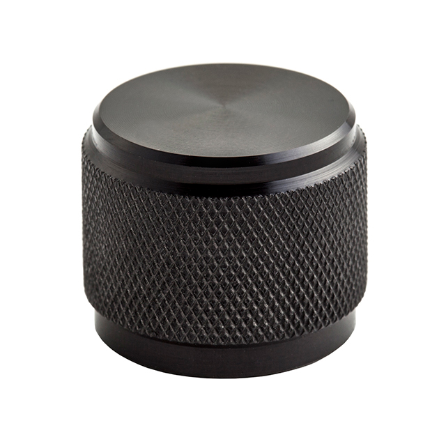 KNOB KNURLED 0.250" METAL