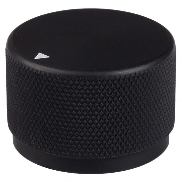 KNOB KNURLED 0.250" METAL