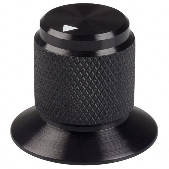 KNOB KNURLED W/SKRT 0.125" METAL KNOB KNURLED W/SKRT 0.125" METAL