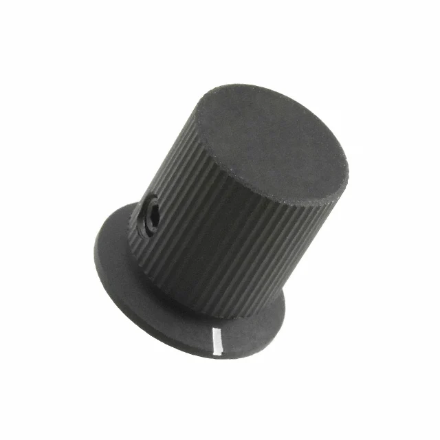 KNOB KNURLED W/SKRT 0.250" METAL KNOB KNURLED W/SKRT 0.250" METAL