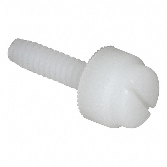 KNURLED SLOTTED THUMB SCREW, NAT