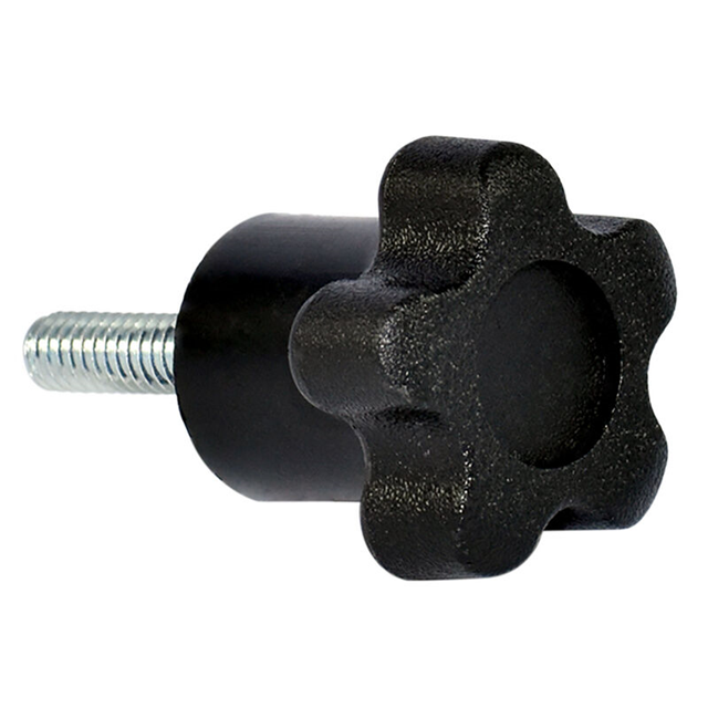 CLAMPING STAR KNOB 1.380 IN DIAM