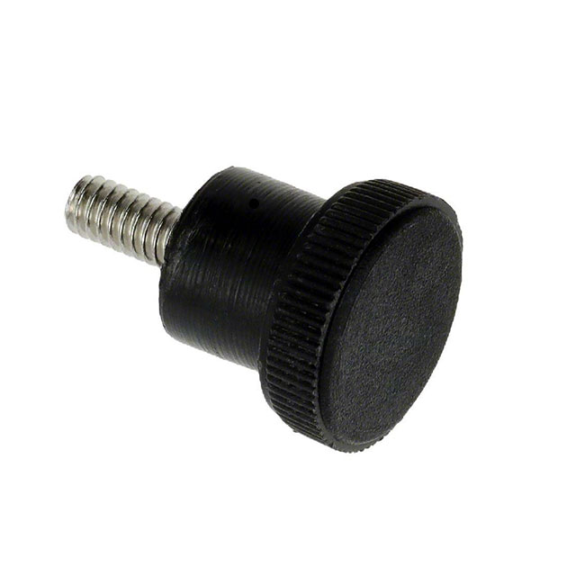 KNOB KNURLED #8-32 PLASTIC