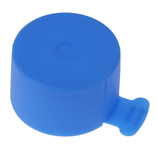 TAP CAP BLUE 0.63" H