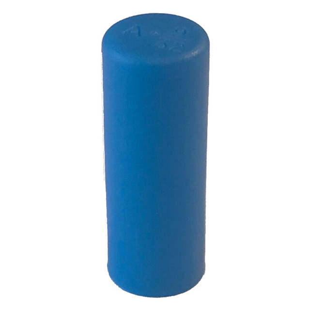 END CAP BLUE 0.28" DIA X 0.50" H