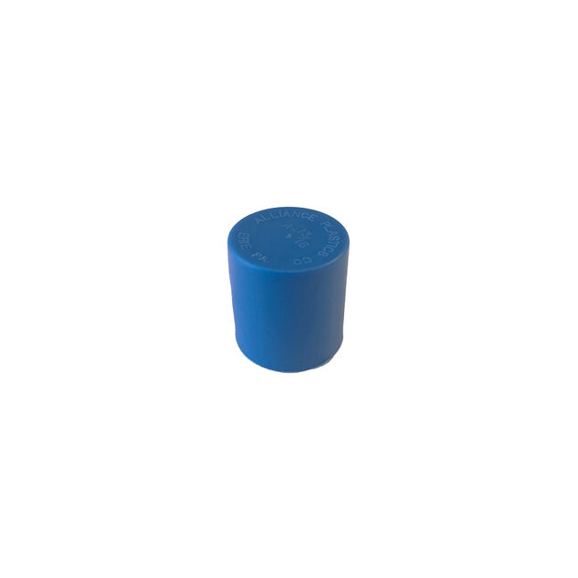 END CAP BLUE 0.50" DIA X 0.50" H