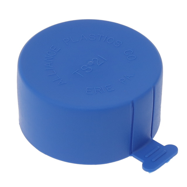 TAP CAP BLUE 0.83" H