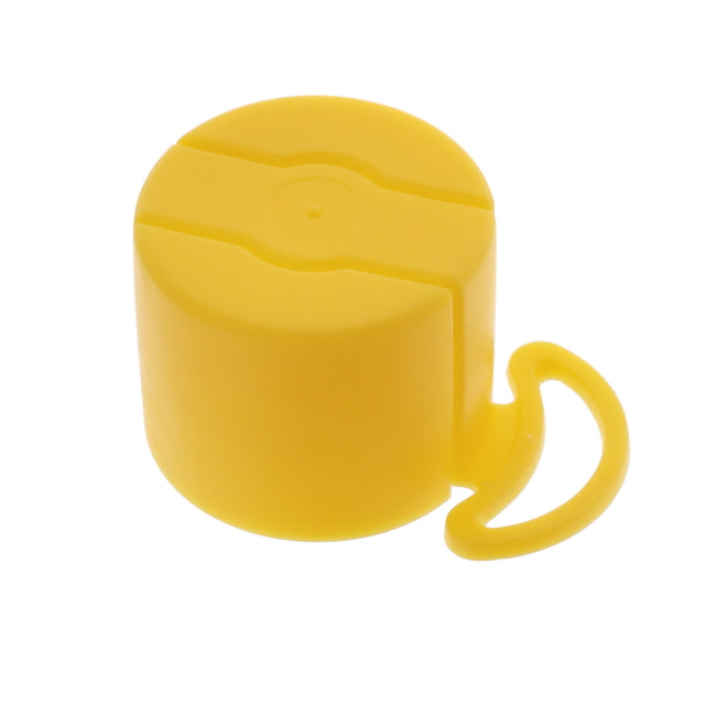 TAP CAP YELLOW 0.73" H TAP CAP YELLOW 0.73" H